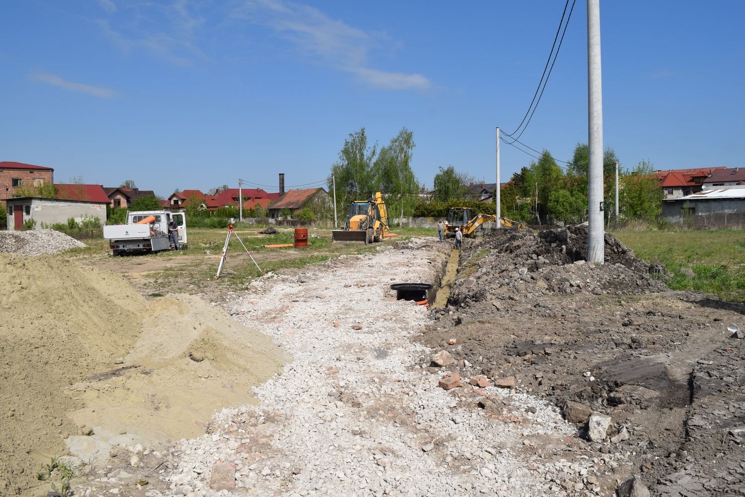 Budowa kanalizacji przy ul. Pułaskiego