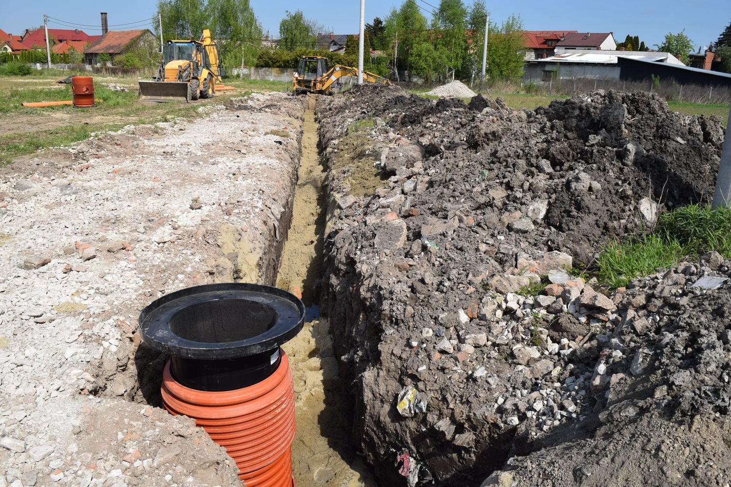 Budowa kanalizacji przy ul. Pułaskiego