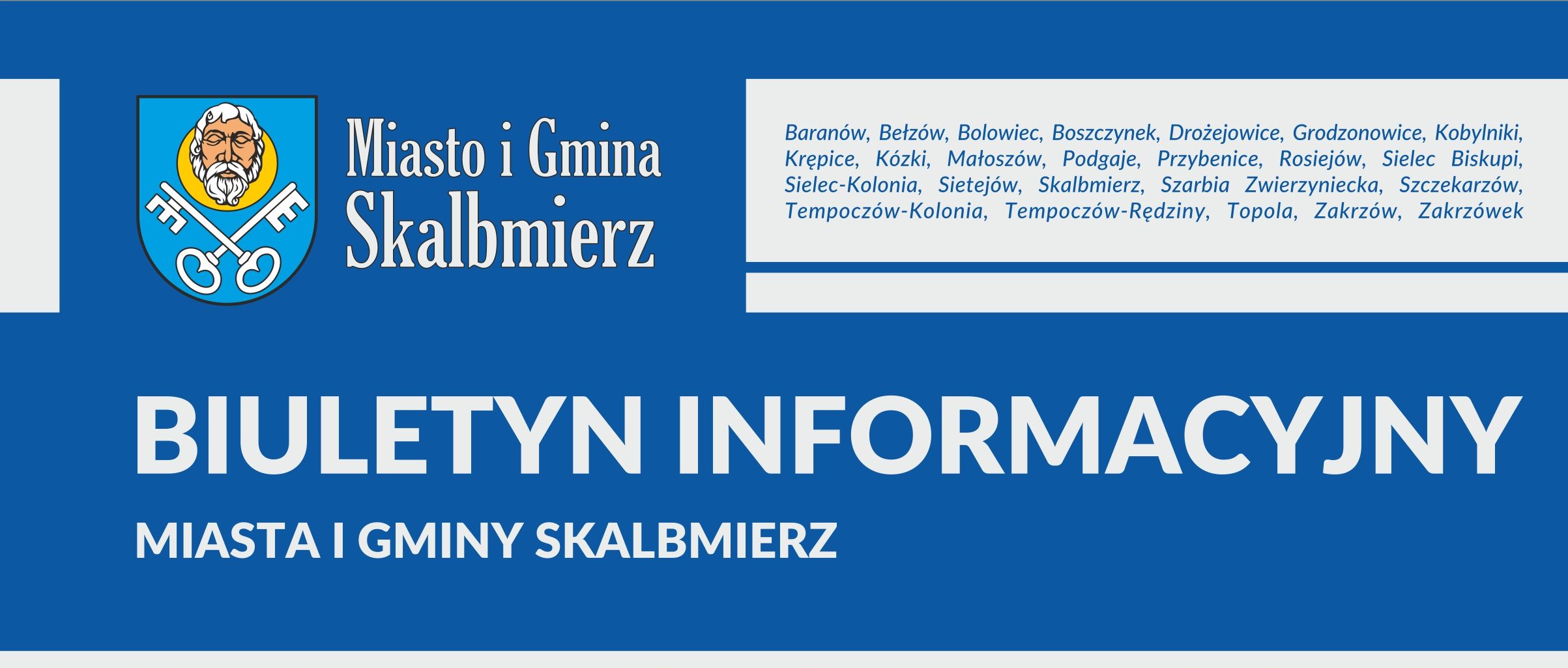 Logotyp Biuletynu Informacyjnego Urzędu Miasta i Gminy w Skalbmierzu 